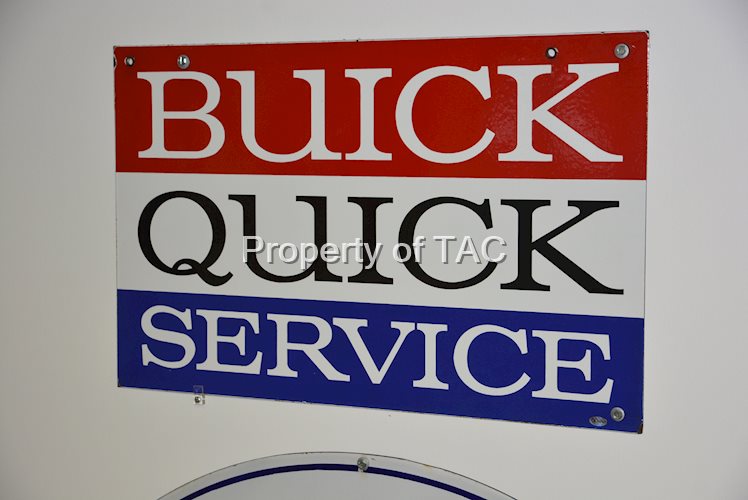 Buick Quick Service sign
