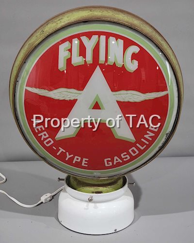 Flying A w/Chicken Wing Logo 15" Globe Lens