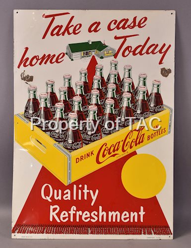 Coca-Cola "Take a Case Home Today" Sign (TAC)