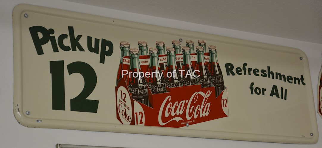 Coca-Cola "Refreshment for All" Pickup 12 with twelve pack graphic