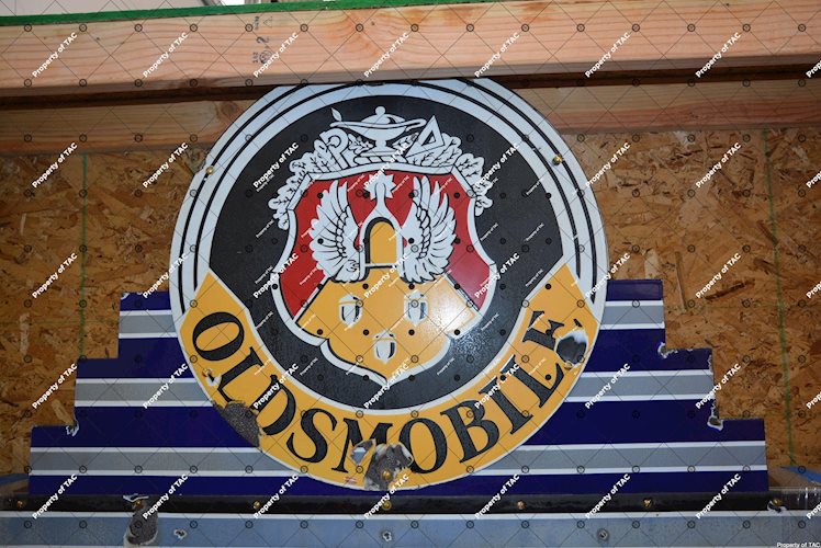 (Oldsmobile) Crest logo sign