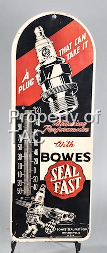 Bowes Seal Fast Winning Performance Spark Plug w/Indy Car & Plug Metal Thermometer