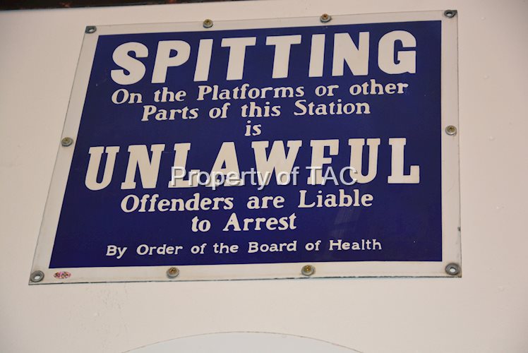 Spitting Unlawful
