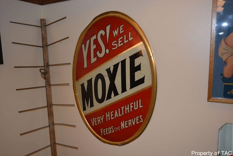 Yes! We Sell Moxie sign