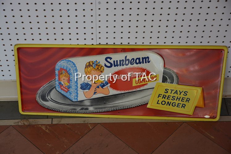Sunbeam Bread "Stays Fresher Longer" with logo