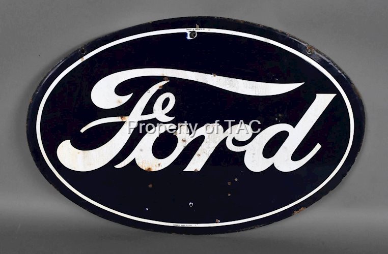 Ford (medium) Oval Porcelain Sign