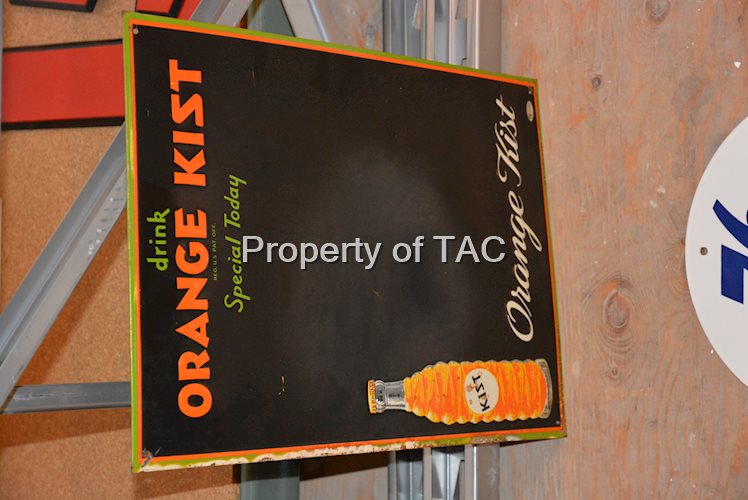 Orange Kist Chalkboard
