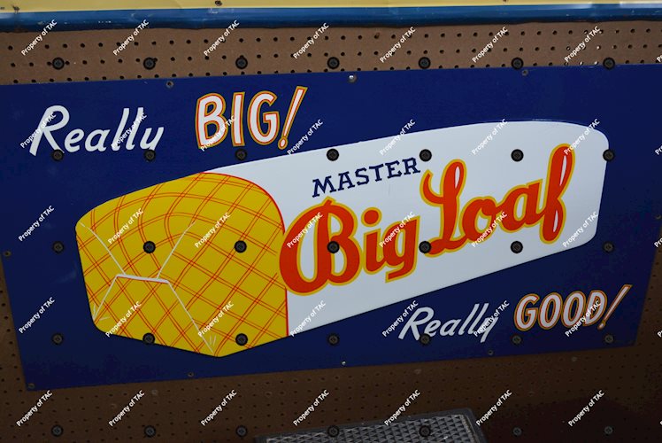 Master Big Loaf Porcelain Sign