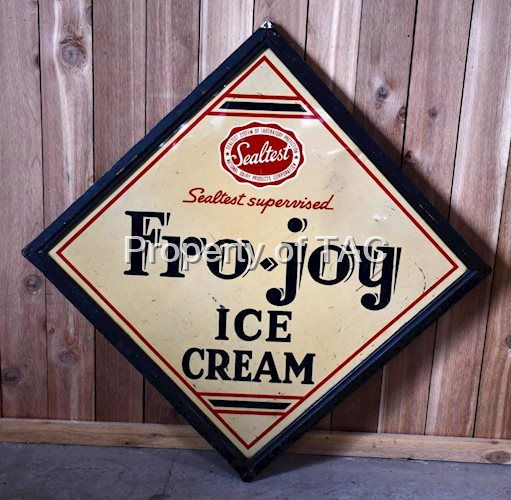 Fro-Joy Ice Cream Metal Sign (TAC)