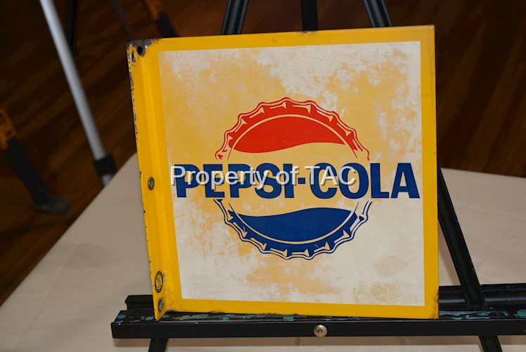 Pepsi-Cola/195h International Jaycee Junior Golf Porcelain Sign
