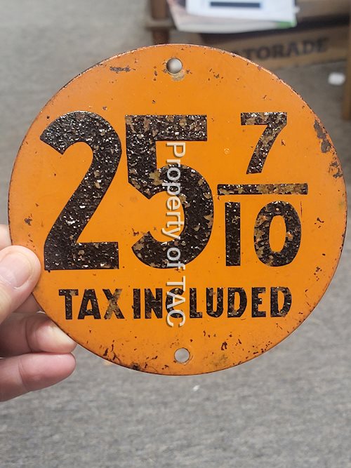 (Gulf) Metal Pricer Sign