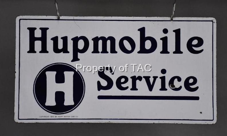Hupmobile Service w/Logo Porcelain Sign
