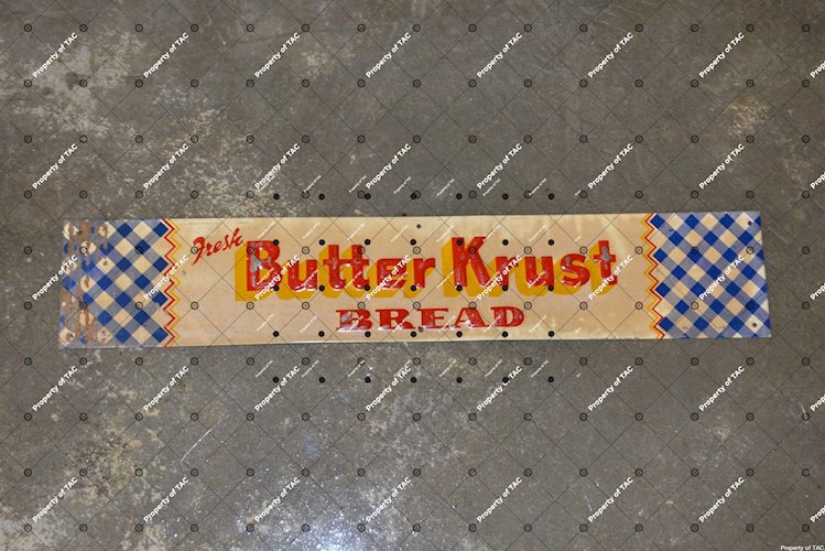 Fresh Butter Krust Bread sign