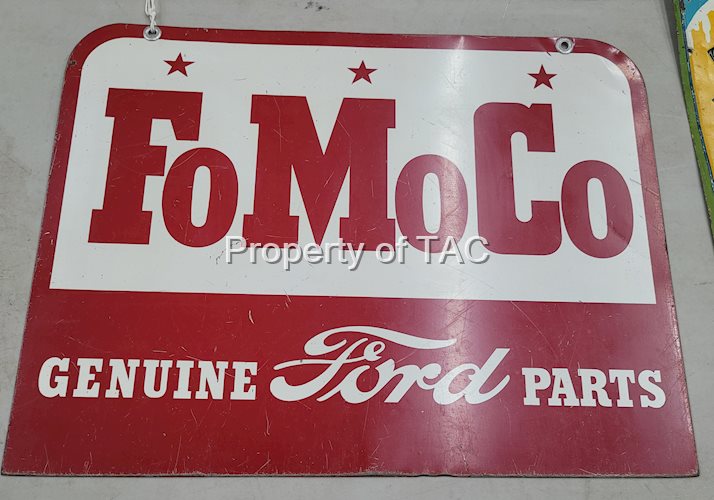 FoMoCo Genuine Ford Parts Metal Sign