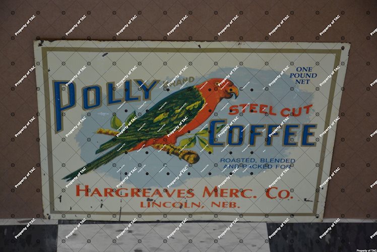 Polly Coffee sign