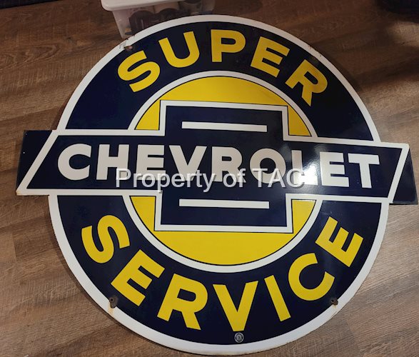 Chevrolet Super Service DSP Sign