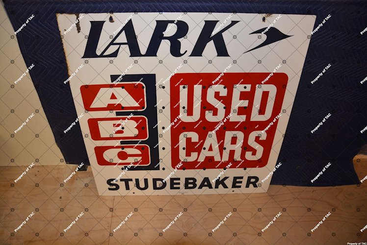 Lark Studebaker ABC Used Cars sign