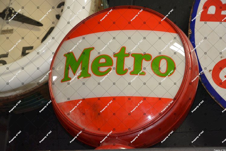 Metro 15 single globe lens"