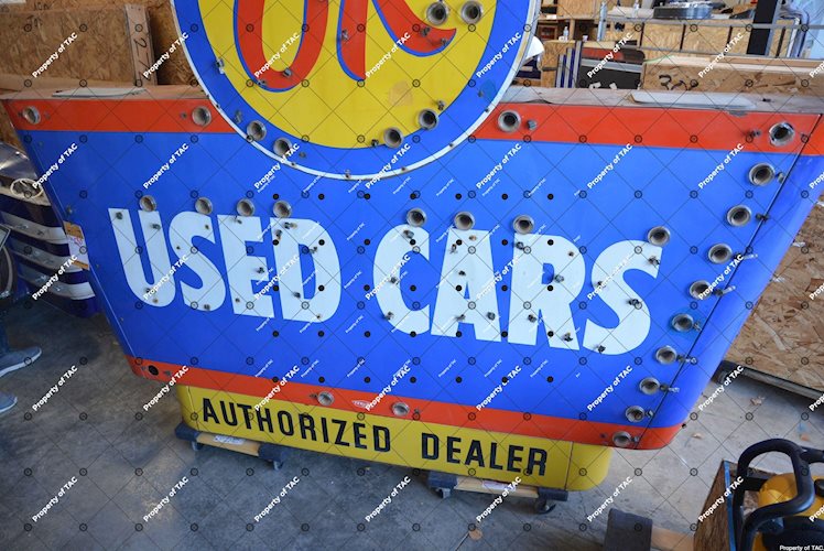 (Chevrolet) Used Cars Neon sign