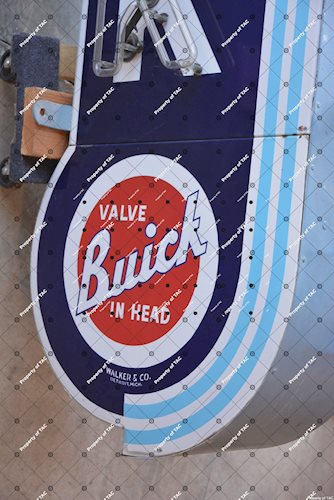 Buick Valve in Head sign