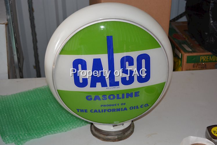 Calso Gasoline (green) 13.5"D Single Gill Globe Lens