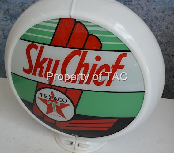 Texaco (white-T) Sky Chief 13.5" Single Globe Lens