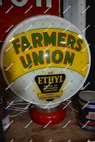 Farmers Union Ethyl 13.5 single globe lens"