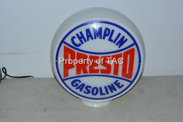 Champlin Presto Gasoline 13.5"D. Single Globe Lens