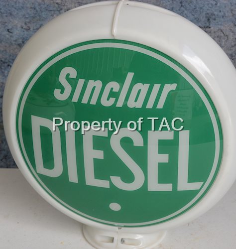 Sinclair Diesel (slant letters) 13.5" Single Globe Lens