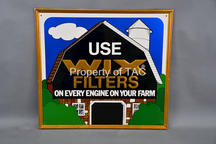 Use Wix Filters Metal Sign