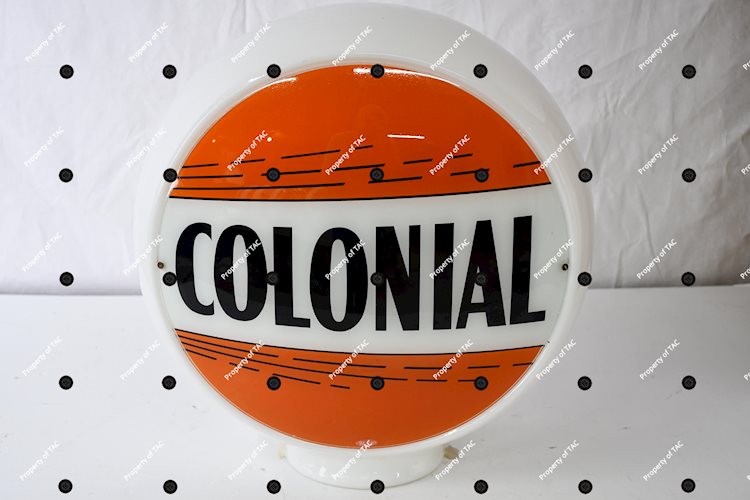 Colonial (gas) 13.5D. Single Globe Lens"