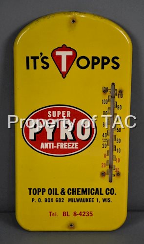 Super Pyro Anti-Freeze Metal Thermometer