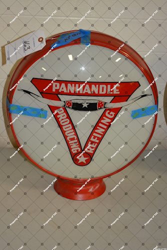 Panhandle Producing Refining w/logo single globe lens