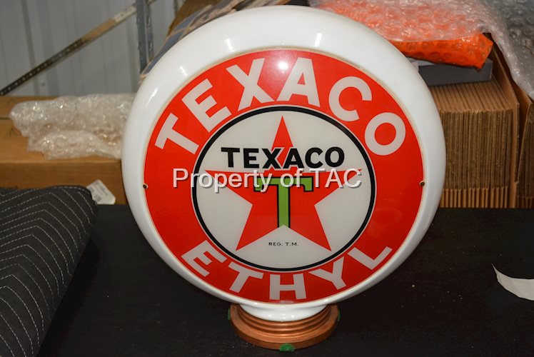 Texaco (black-T) Ethyl 13.5" Single Globe Lens