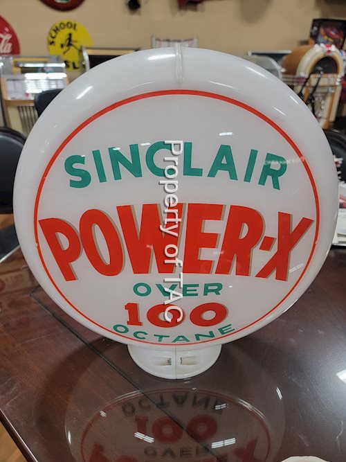 Sinclair Power-X "over 100 Octane" 13.5" Globe Lenses
