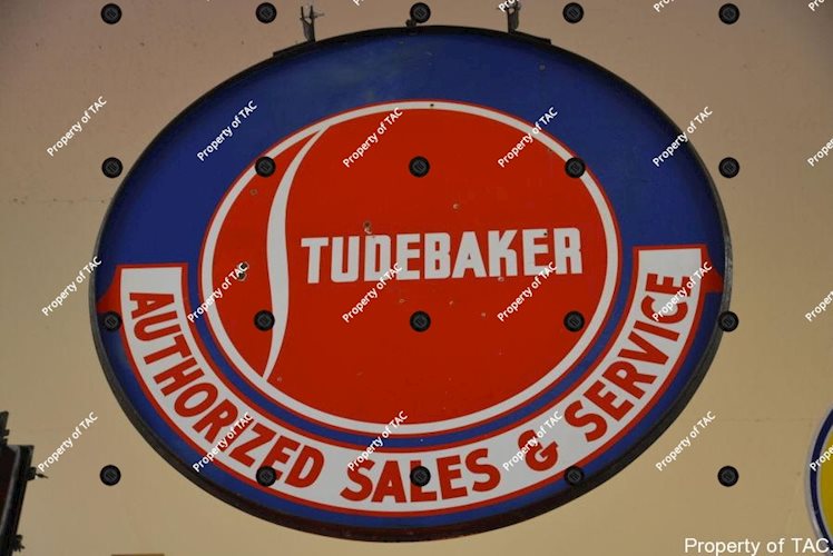 Studebaker  Sales & Service Lazy S" sign"