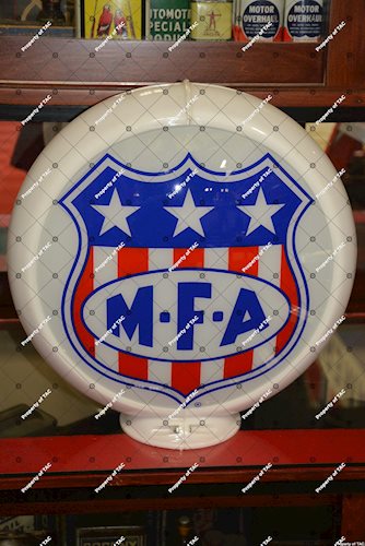 MFA w/shield logo 13.5 single globe lens"