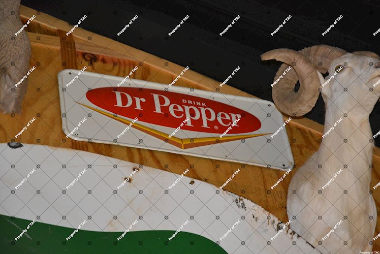 Dr Pepper w/logo sign