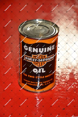 Harley Davidson Oil for two-cycle motors can