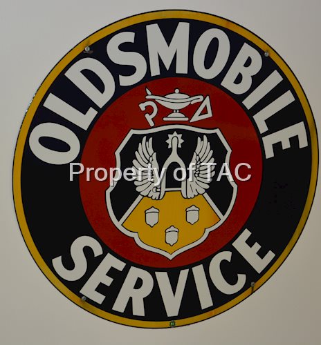 Oldsmobile Service w/crest logo