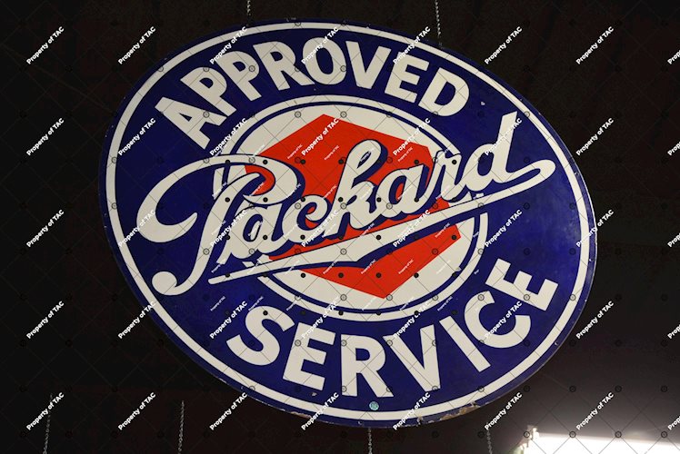 Packard Service w/nut logo sign