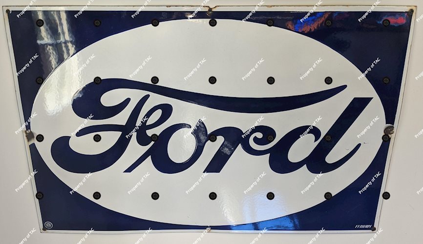 Ford SSP Porcelain Sign
