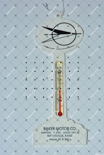 Chrysler Dodge Dodge Trucks Plastic Pole Thermometer