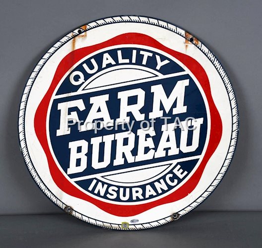 Farm Bureau Quality Insurance Metal Sign (TAC)
