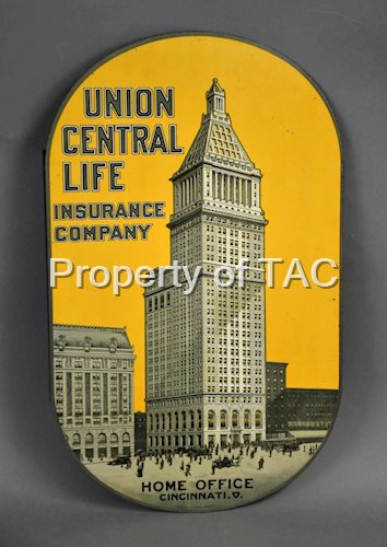 Union Central Life Insurance Company w/Great Image Metal Flange Sign