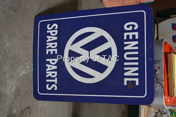 Genuine VW Spade Parts Porcelain Sign