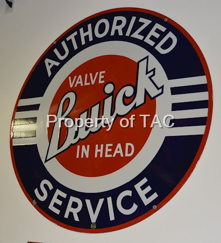 Buick Valve-in-Head Authorized Service sign