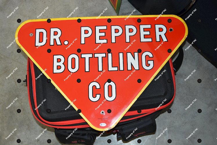 Dr. Pepper Bottling Co Porcelain Sign