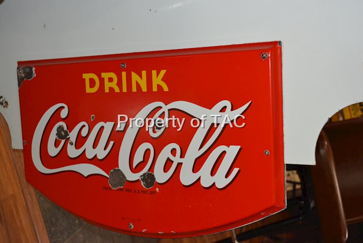 Drink Coca-Cola Porcelain Sign