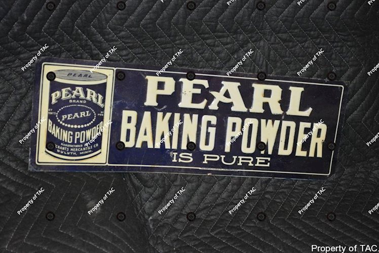 Pearl Baking Powder w/logo sign